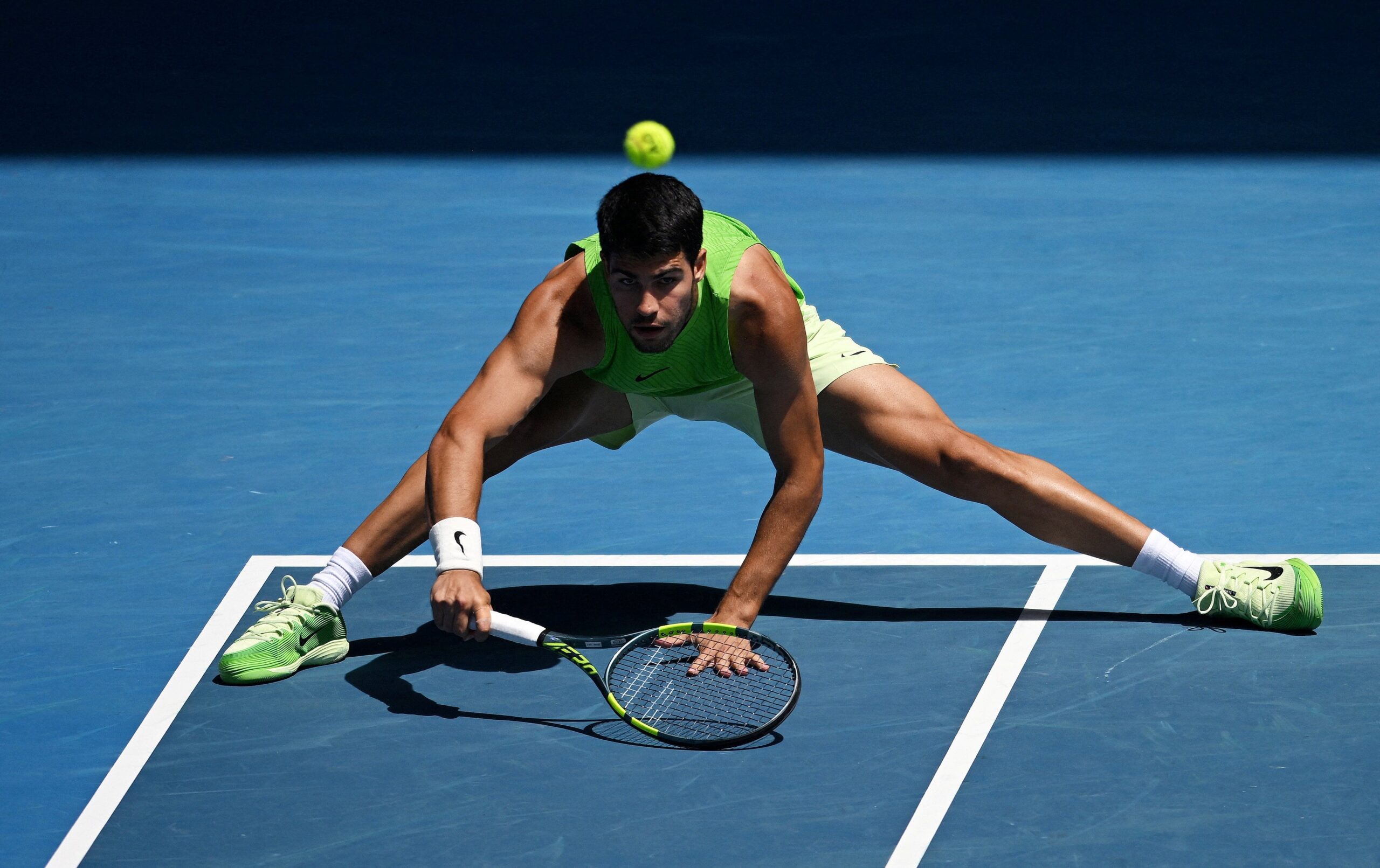 Alcaraz: “Sinner es de la montaña y yo de Murcia; el calor me beneficia, no lo voy a negar”
