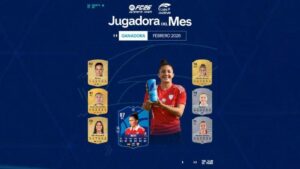 Lucía Moral, mejor jugadora del mes de febrero en la Liga F Moeve