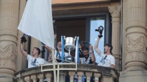 Los mejores momentos de la celebración de la Copa, en imágenes