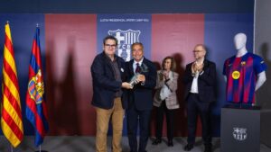 Jordi Puntí recibe el Premio Manuel Vázquez Montalbán