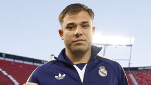 Leiva y su debut en partido oficial con el Real Madrid: «Todo niño sueña con este momento»