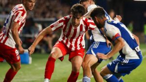 0-0: El Atlético Madrileño aguanta con diez y todo está por decidir