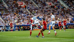 1-0: El Mirandés muere en la orilla en Butarque y consuma su descenso