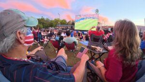 Chattanooga, entregada a EE.UU.: así se vivió el estreno mundialista en imágenes