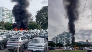 Seis muertos al chocar dos helicópteros en pleno vuelo sobre Río de Janeiro